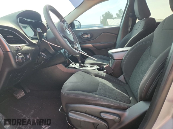 2019 Jeep Cherokee Latitude with VIN 1C4PJLCX2KD485291, listed as a Copart auction lot 60484795 with 76,163 mi miles and Salvage title. Bid and sale history available at DreamBid. Image 7.