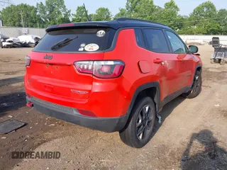 2018 Jeep Compass Trailhawk with VIN 3C4NJDDBXJT212723, listed as a IAAI auction lot 42469638 with 108,000 mi miles and . Bid and sale history available at DreamBid. Image 4.