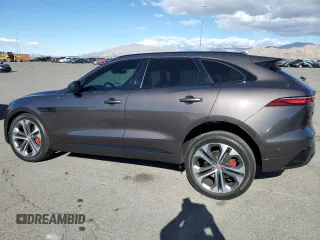 2021 Jaguar F-Pace R-Dynamic S with VIN SADCT2FU0MA681355, listed as a Copart auction lot 78258744 with 21,104 mi miles and Salvage title. Bid and sale history available at DreamBid. Image 2.