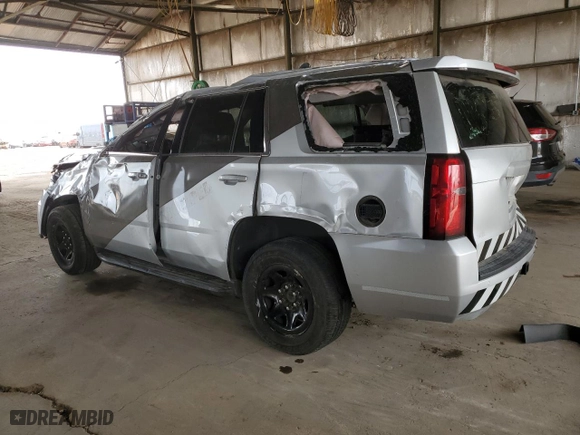 2020 Chevrolet Tahoe Commercial with VIN 1GNLCDEC5LR230512, listed as a Copart auction lot 48422295 with 0 mi miles and Salvage Title. Bid and sale history available at carsss.com. Image 2.