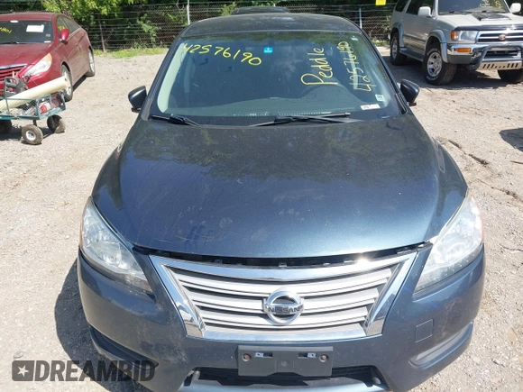 2014 Nissan Sentra SV with VIN 1N4AB7APXEN854352, listed as a IAAI auction lot 42576190 with 184,837 mi miles and . Bid and sale history available at DreamBid. Image 12.