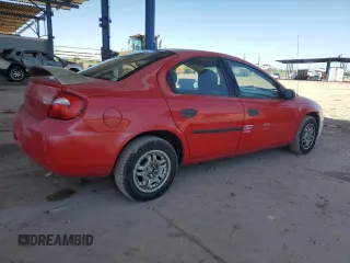 2004 Dodge Neon SE z VIN 1B3ES26C94D507377, wystawiony jako Copart lot #58081945 z przebiegiem 107 527 mil mil oraz Tytuł czysty. Historia ofert i sprzedaży dostępna na DreamBid. Obrazek 3.