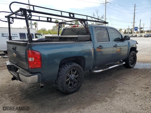 2007 Chevrolet Silverado 1500 LTZ with VIN 2GCEC13J871501224, listed as a Copart auction lot 86289944 with 180,243 mi miles and Salvage Title. Bid and sale history available at carsss.com. Image 3.