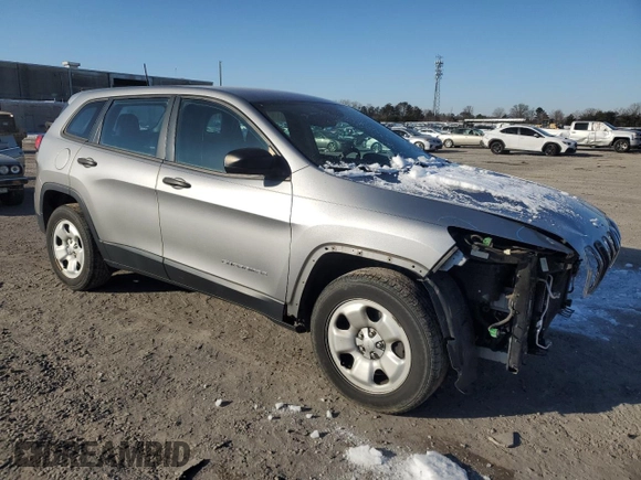 2016 Jeep Cherokee Altitude with VIN 1C4PJMAB1GW169745, listed as a Copart auction lot 87841715 with 80,155 mi miles and Salvage title. Bid and sale history available at DreamBid. Image 4.