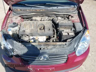 2009 Hyundai Accent Auto GLS with VIN KMHCN46C79U367311, listed as a IAAI auction lot 41861834 with 165,937 mi miles. Bid and sale history available at carsss.com. Image 10.