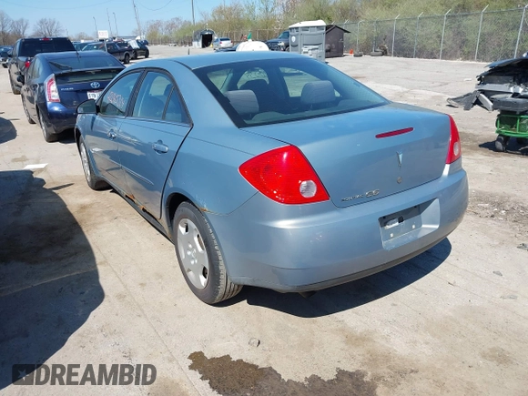 2008 Pontiac G6 1SV Value Leader with VIN 1G2ZF57BX84287219, listed as a IAAI auction lot 42045314 with 156,760 mi miles. Bid and sale history available at carsss.com. Image 3.