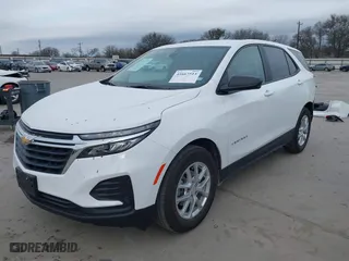 2022 Chevrolet Equinox LS with VIN 3GNAXHEV6NS238803, listed as a IAAI auction lot 41667513 with 33,665 mi miles. Bid and sale history available at carsss.com. Image 20.