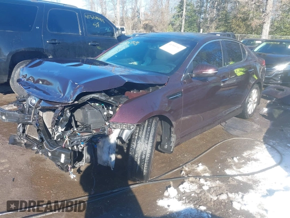 2014 Kia Optima EX with VIN 5XXGN4A73EG312628, listed as a IAAI auction lot 41301343 with Not Provided miles and . Bid and sale history available at carsss.com. Image 18.