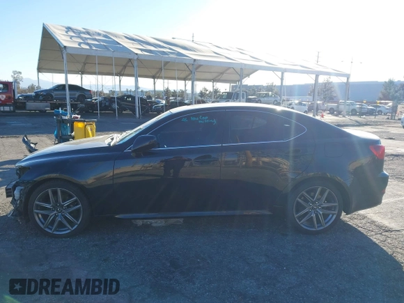2008 Lexus IS 250 with VIN JTHBK262882073350, listed as a IAAI auction lot 41253717 with 204,791 mi miles. Bid and sale history available at carsss.com. Image 15.