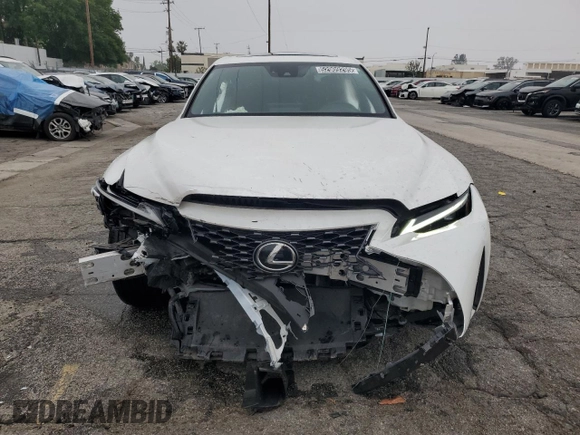 2024 Lexus IS 300 with VIN JTHDA1D24R5129048, listed as a Copart auction lot 57604335 with 6,339 mi miles and Clean title. Bid and sale history available at DreamBid. Image 5.
