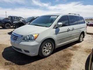2010 Honda Odyssey EX-L with VIN 5FNRL3H76AB025439, listed as a Copart auction lot 50602055 with 145,543 mi miles and Salvage Title. Bid and sale history available at DreamBid. Image 1.