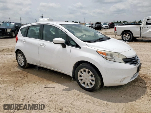 2016 Nissan Note S с VIN 3N1CE2CP9GL367577, выставлен на аукционе Copart как лот 59546535 с пробегом 54 705 миль миль и Списание • Salvage title. История ставок и продаж доступна на DreamBid. Изображение 4.