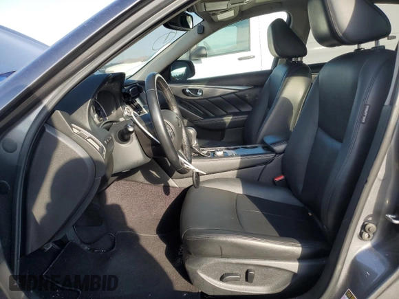 2017 Infiniti Q50 2.0t Sport with VIN JN1CV7AR2HM681807, listed as a Copart auction lot 79299294 with 61,816 mi miles and Salvage Title. Bid and sale history available at carsss.com. Image 7.