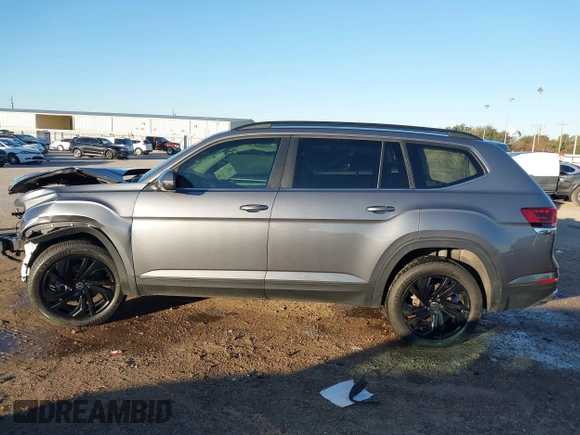 2023 Volkswagen Atlas SE with VIN 1V2WP2CA7PC549921, listed as a IAAI auction lot 41254273 with 87,540 mi miles and . Bid and sale history available at DreamBid. Image 15.