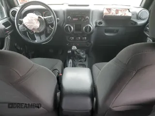 2018 Jeep Wrangler JK Unlimited Sport S with VIN 1C4BJWDG8JL827681, listed as a Copart auction lot 71954444 with 74,036 mi miles and Salvage Title. Bid and sale history available at carsss.com. Image 8.
