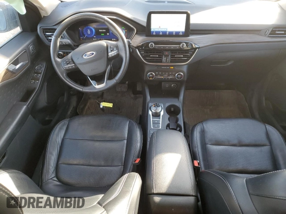 2020 Ford Escape Titanium Hybrid with VIN 1FMCU9DZXLUB46252, listed as a Copart auction lot 88801835 with 64,443 mi miles and Salvage title. Bid and sale history available at DreamBid. Image 8.