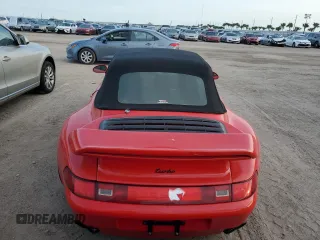 1986 Porsche 911 with VIN WP0EB0916GS161396, listed as a Copart auction lot 51655195 with 134,924 mi miles and Salvage Title. Bid and sale history available at DreamBid. Image 6.
