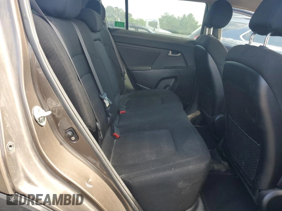 2011 Kia Sportage LX with VIN KNDPBCA2XB7110381, listed as a Copart auction lot 65434035 with 117,025 mi miles and Salvage title. Bid and sale history available at DreamBid. Image 11.