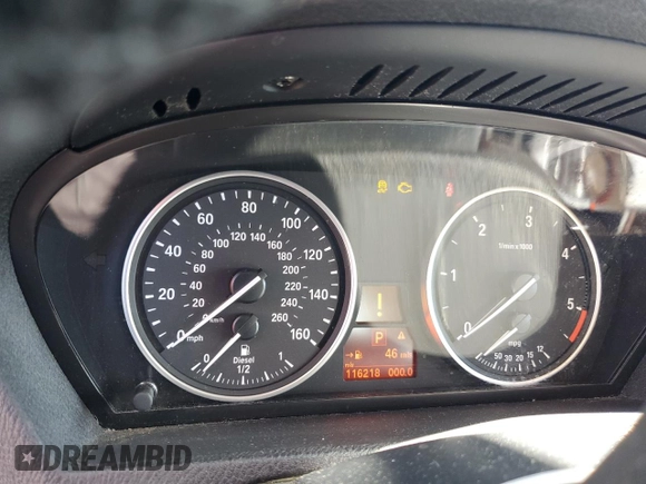 2012 BMW X5 35d with VIN 5UXZW0C57CL667663, listed as a Copart auction lot 63496695 with 116,218 mi miles and Clean title. Bid and sale history available at DreamBid. Image 9.