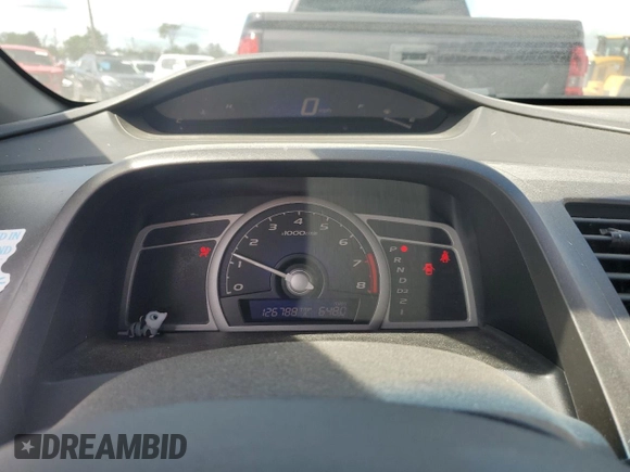2009 Honda Civic EX with VIN 2HGFG12829H502324, listed as a Copart auction lot 49861775 with 126,788 mi miles and Salvage Title. Bid and sale history available at DreamBid. Image 9.
