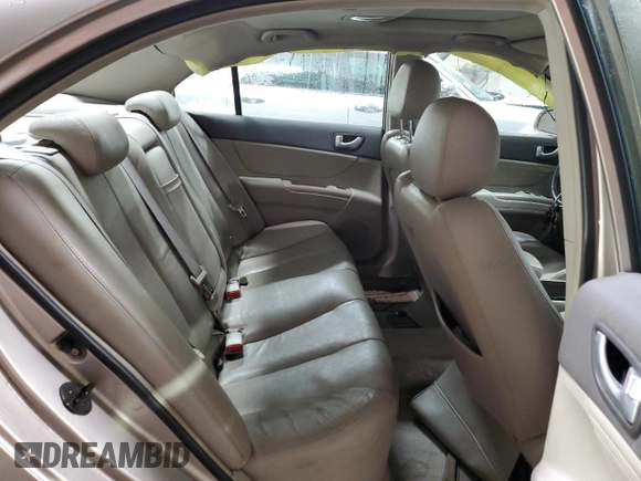 2006 Hyundai Sonata GLS with VIN 5NPEU46F36H108976, listed as a Copart auction lot 51104495 with 166,488 mi miles and Salvage Title. Bid and sale history available at DreamBid. Image 10.