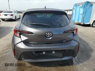 2025 Toyota Corolla Hatchback SE with VIN JTND4MBE2S3234305, listed as a Copart auction lot 62898824 with 98 mi miles and Non Repairable. Bid and sale history available at carsss.com. Image 6.