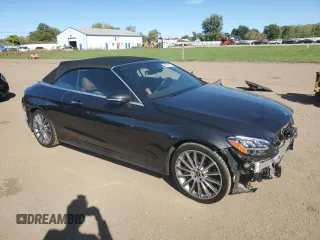 2022 Mercedes-Benz C 300 with VIN W1KWK8EB0NG111374, listed as a Copart auction lot 74877914 with 21,348 mi miles and Salvage Title. Bid and sale history available at DreamBid. Image 4.