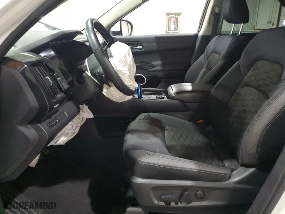 2022 Nissan Pathfinder SV with VIN 5N1DR3BC0NC246077, listed as a Copart auction lot 48741345 with 38,772 mi miles and Salvage Title. Bid and sale history available at carsss.com. Image 7.