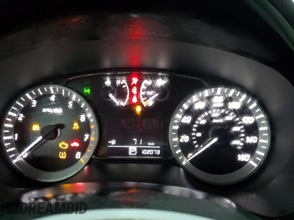 2015 Nissan Sentra SV with VIN 3N1AB7AP4FY285628, listed as a Copart auction lot 44755005 with 102,073 mi miles and Salvage Title. Bid and sale history available at carsss.com. Image 9.