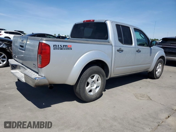 2007 Nissan Frontier SE with VIN 1N6AD07U87C443259, listed as a Copart auction lot 57174005 with 151,480 mi miles and Salvage title. Bid and sale history available at DreamBid. Image 3.