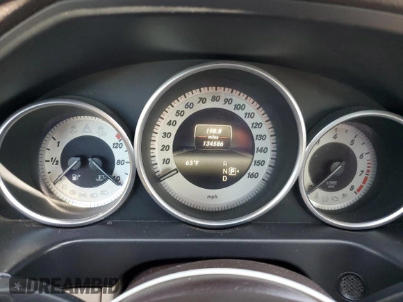 2015 Mercedes-Benz E 350 Luxury with VIN WDDHF8JB7FB087978, listed as a Copart auction lot 53490805 with 134,586 mi miles and Salvage title. Bid and sale history available at DreamBid. Image 9.