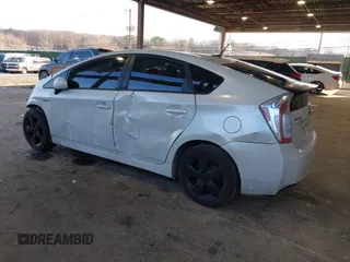 2013 Toyota Prius One with VIN JTDKN3DU7D1639372, listed as a IAAI auction lot 41351781 with 253,735 mi miles. Bid and sale history available at carsss.com. Image 3.