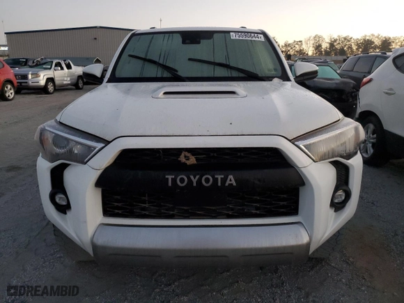 2021 Toyota 4Runner TRD Off Road with VIN JTEPU5JR1M5960994, listed as a Copart auction lot 75590644 with 0 mi miles and Salvage Title. Bid and sale history available at carsss.com. Image 5.