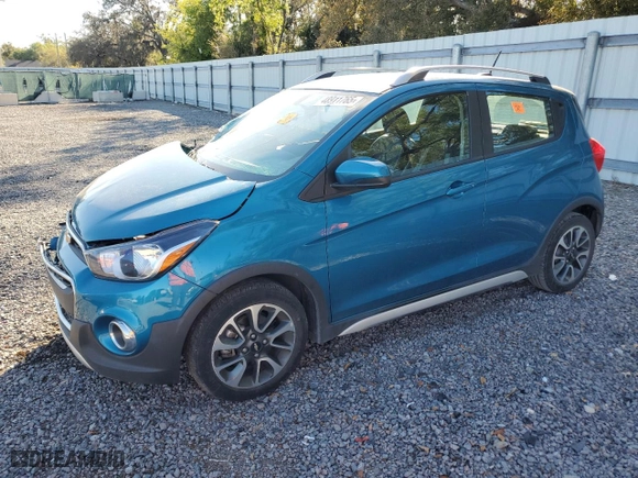 2021 Chevrolet Spark ACTIV with VIN KL8CH6SA3MC714443, listed as a Copart auction lot 48911765 with 35,217 mi miles and Non Repairable. Bid and sale history available at carsss.com. Image 1.