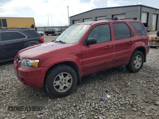 2005 Ford Escape Limited with VIN 1FMYU04165KA33277, listed as a Copart auction lot 54407625 with 217,317 mi miles and Salvage title. Bid and sale history available at DreamBid. Image 1.