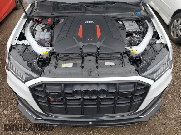 2023 Audi SQ7 Prestige with VIN WA1VWBF70PD004860, listed as a Copart auction lot 52455585 with Not Provided miles and Non Repairable. Bid and sale history available at DreamBid. Image 11.