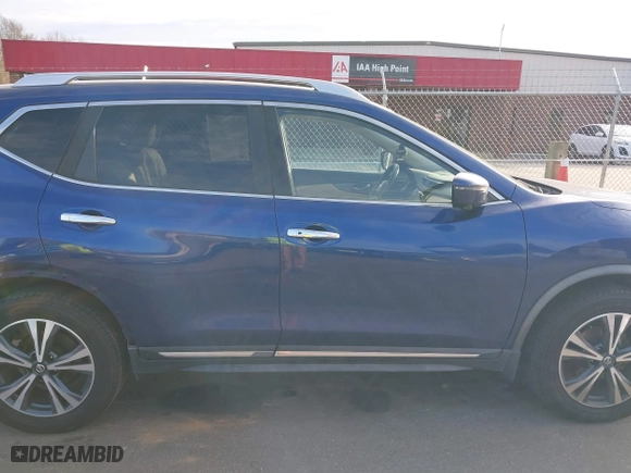 2017 Nissan Rogue SL with VIN JN8AT2MVXHW284294, listed as a IAAI auction lot 41145923 with 75,240 mi miles. Bid and sale history available at carsss.com. Image 14.