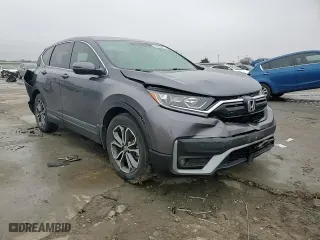 2021 Honda CR-V EX with VIN 2HKRW1H5XMH424869, listed as a Copart auction lot 43856035 with 0 mi miles and Salvage Title. Bid and sale history available at carsss.com. Image 11.