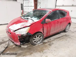 2013 Toyota Prius c One with VIN JTDKDTB32D1038030, listed as a IAAI auction lot 41568174 with 1 mi miles. Bid and sale history available at carsss.com. Image 16.