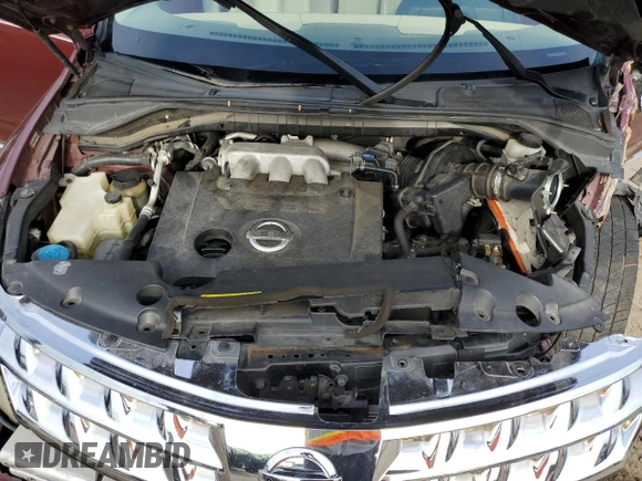 2007 Nissan Murano S z VIN JN8AZ08T27W530331, wystawiony jako Copart lot #74589784 z przebiegiem 135 166 mil mil oraz Szkoda całkowita • Salvage title. Historia ofert i sprzedaży dostępna na DreamBid. Obrazek 12.