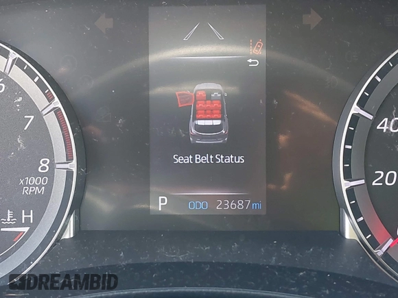 2021 Toyota Highlander L with VIN 5TDCZRAH6MS067507, listed as a IAAI auction lot 38480956 with 23,687 mi miles and . Bid and sale history available at DreamBid. Image 15.