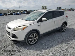 2015 Ford Escape Titanium with VIN 1FMCU9J97FUA22366, listed as a Copart auction lot 49128885 with 119,643 mi miles and Salvage Title. Bid and sale history available at carsss.com. Image 1.
