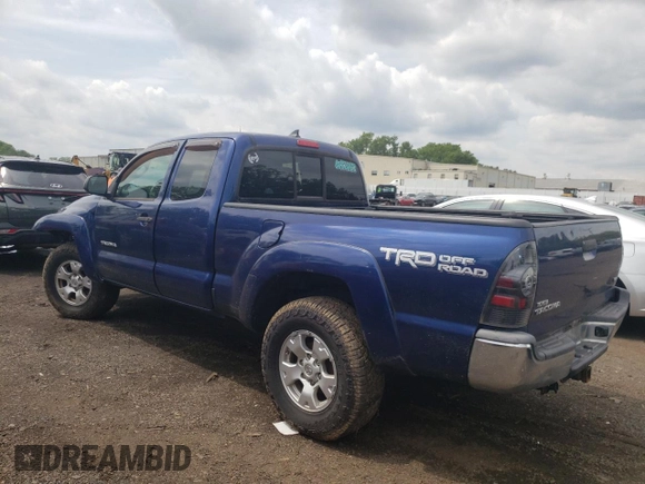 2014 Toyota Tacoma with VIN 5TFUU4EN5EX106329, listed as a Copart auction lot 59705015 with 186,040 mi miles and Salvage title. Bid and sale history available at DreamBid. Image 2.