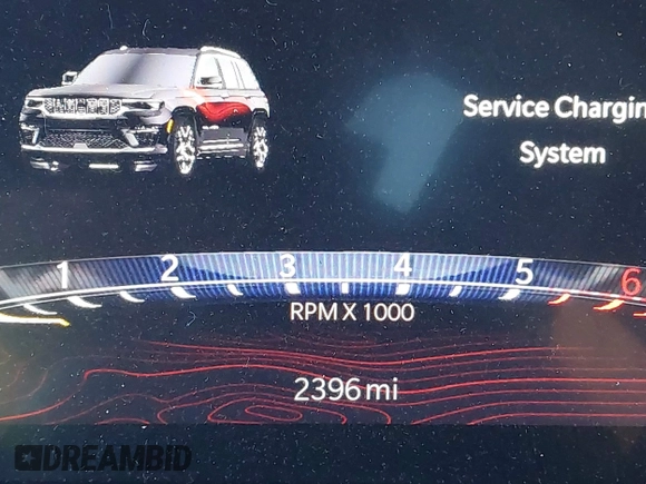 2024 Jeep Grand Cherokee with VIN 1C4RJYB63R8510782, listed as a IAAI auction lot 40878374 with 2,396 mi miles and . Bid and sale history available at DreamBid. Image 16.