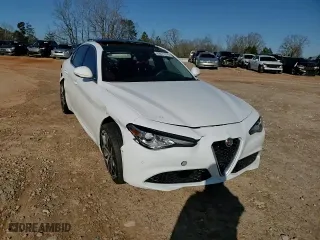 2021 Alfa Romeo Giulia Ti Sport with VIN ZARFAMBN2M7640415, listed as a Copart auction lot 88871315 with 56,083 mi miles and Salvage Title. Bid and sale history available at carsss.com. Image 11.