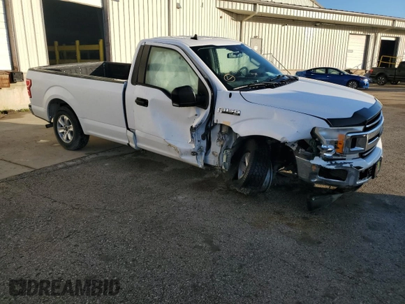 2019 Ford F-150 XL with VIN 1FTMF1CB9KKE58548, listed as a Copart auction lot 47403675 with 90,599 mi miles and Non repairable. Bid and sale history available at DreamBid. Image 4.