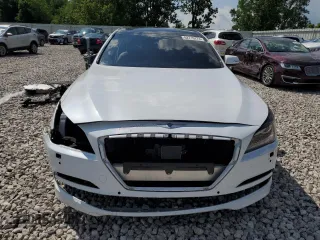 2015 Hyundai Genesis 3.8L with VIN KMHGN4JE7FU015514, listed as a Copart auction lot 62719774 with 46,202 mi miles and Clean Title. Bid and sale history available at carsss.com. Image 5.