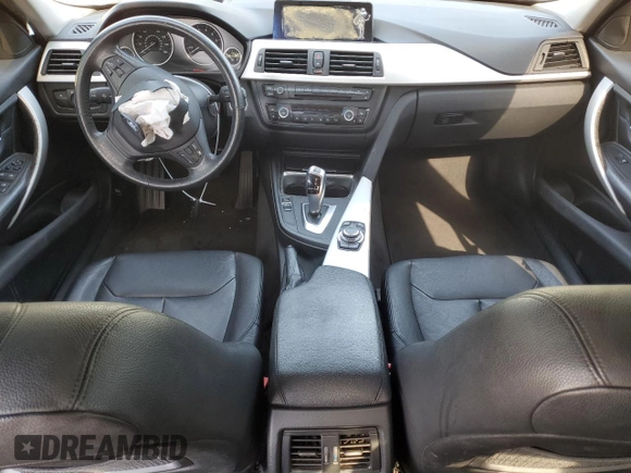 2012 BMW 3 Series 328i with VIN WBA3A5C53CF342314, listed as a Copart auction lot 52283235 with 158,933 mi miles and Salvage Title. Bid and sale history available at carsss.com. Image 8.
