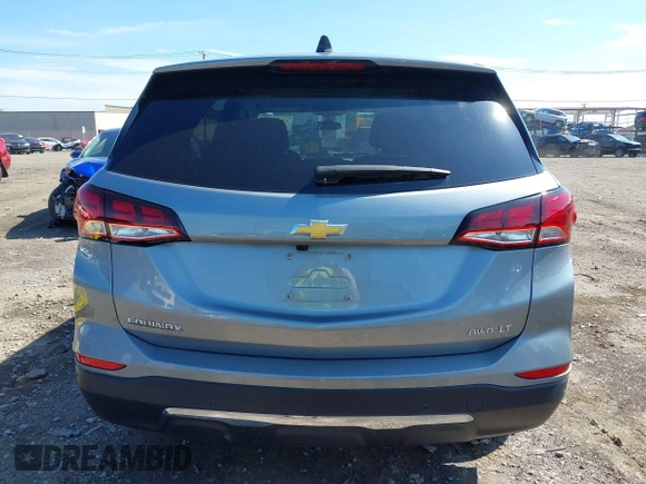2023 Chevrolet Equinox LT with VIN 3GNAXTEG0PS202483, listed as a IAAI auction lot 42273650 with 21,430 mi miles and . Bid and sale history available at DreamBid. Image 16.
