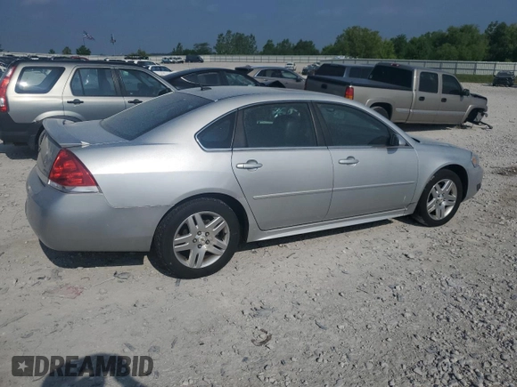 2011 Chevrolet Impala LT Fleet with VIN 2G1WG5EK0B1315281, listed as a Copart auction lot 61052915 with 182,208 mi miles and Clean title. Bid and sale history available at DreamBid. Image 3.